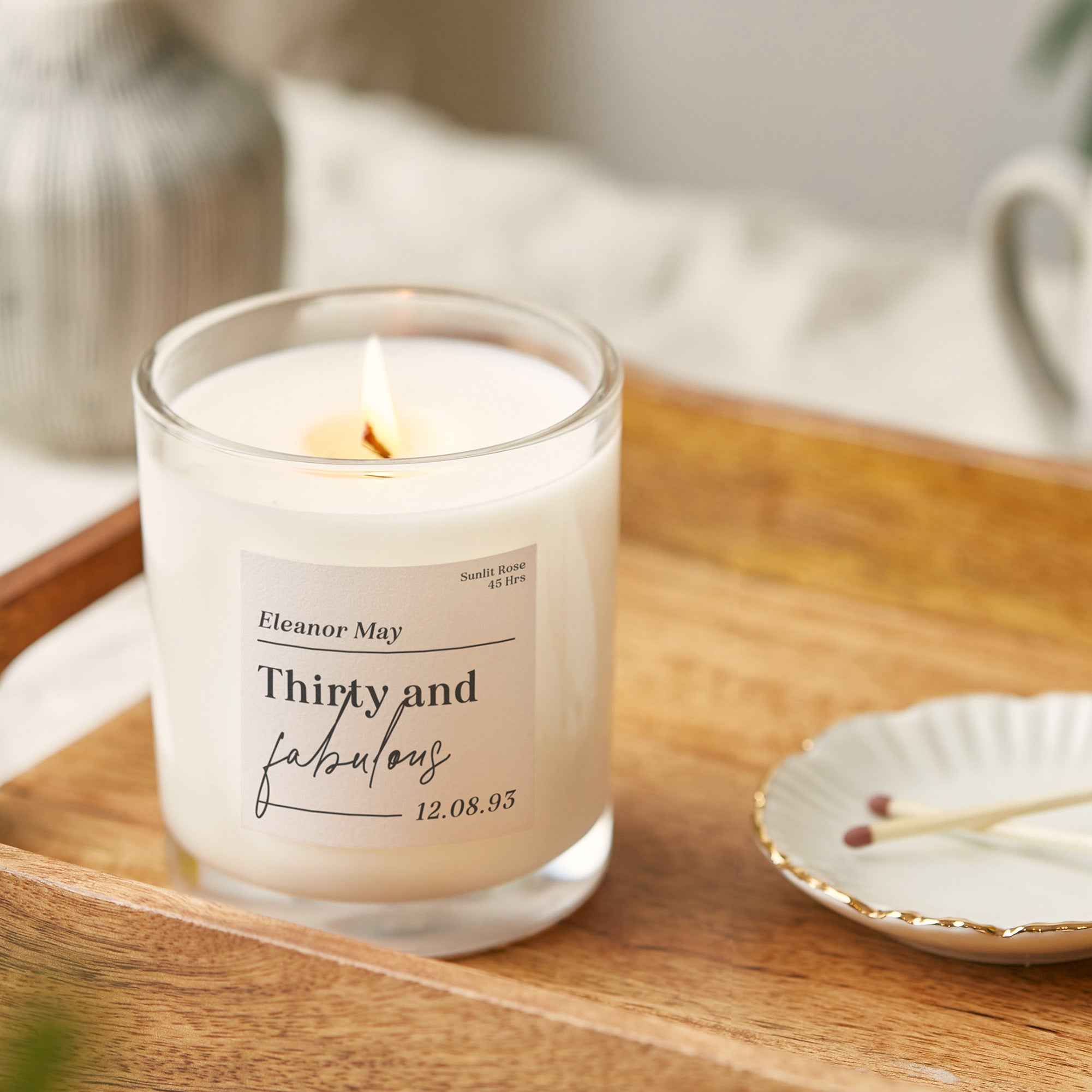 Birthday Gift for Her - Any Age and Fabulous Candle with Luxury Gift-Ready Packaging