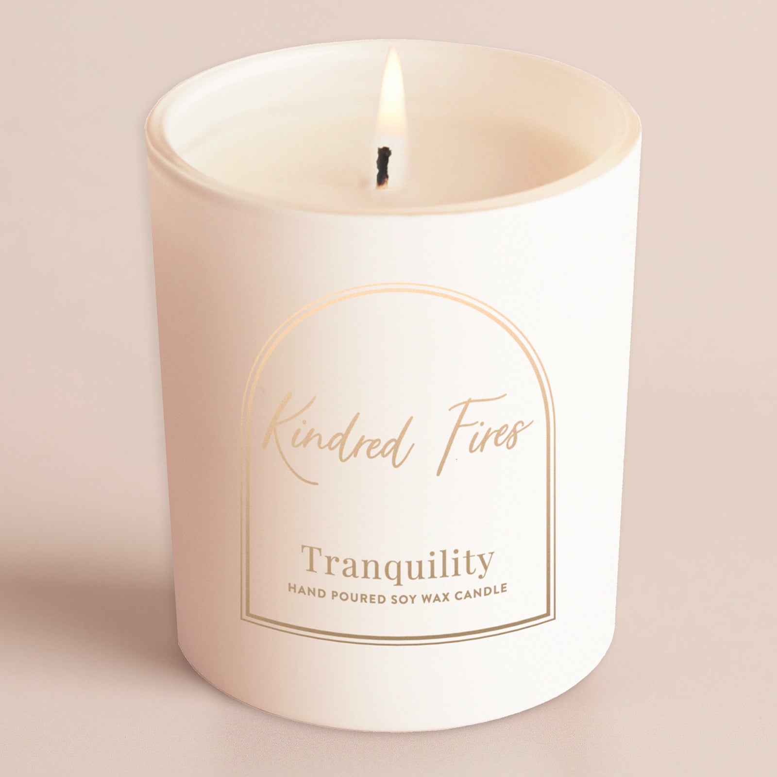 Relaxing Gift Tranquility Scented Glow Through Candle in Luxury Gift-Ready Packaging