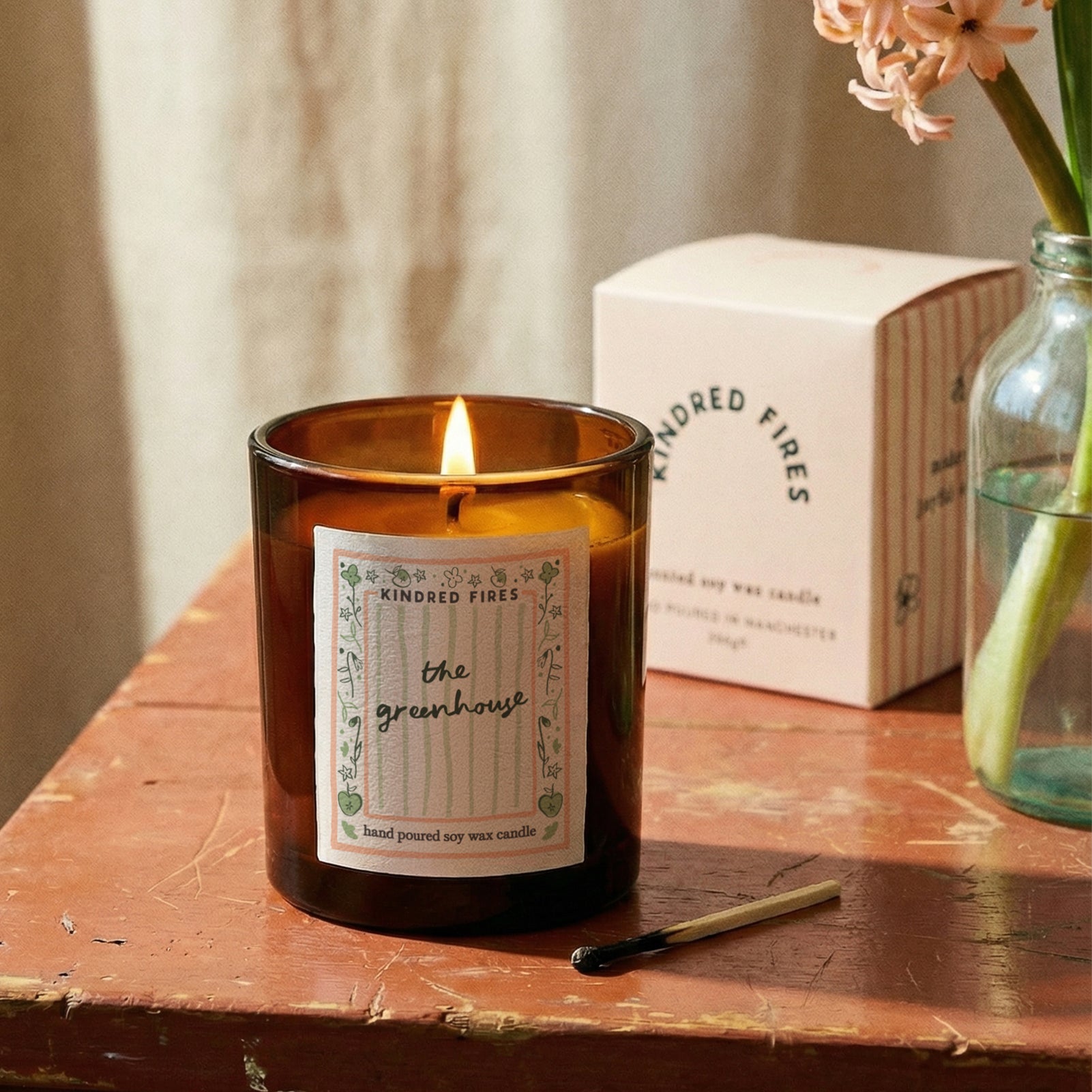 The Greenhouse Scented Candle And Reed Diffuser Gift Set For Her