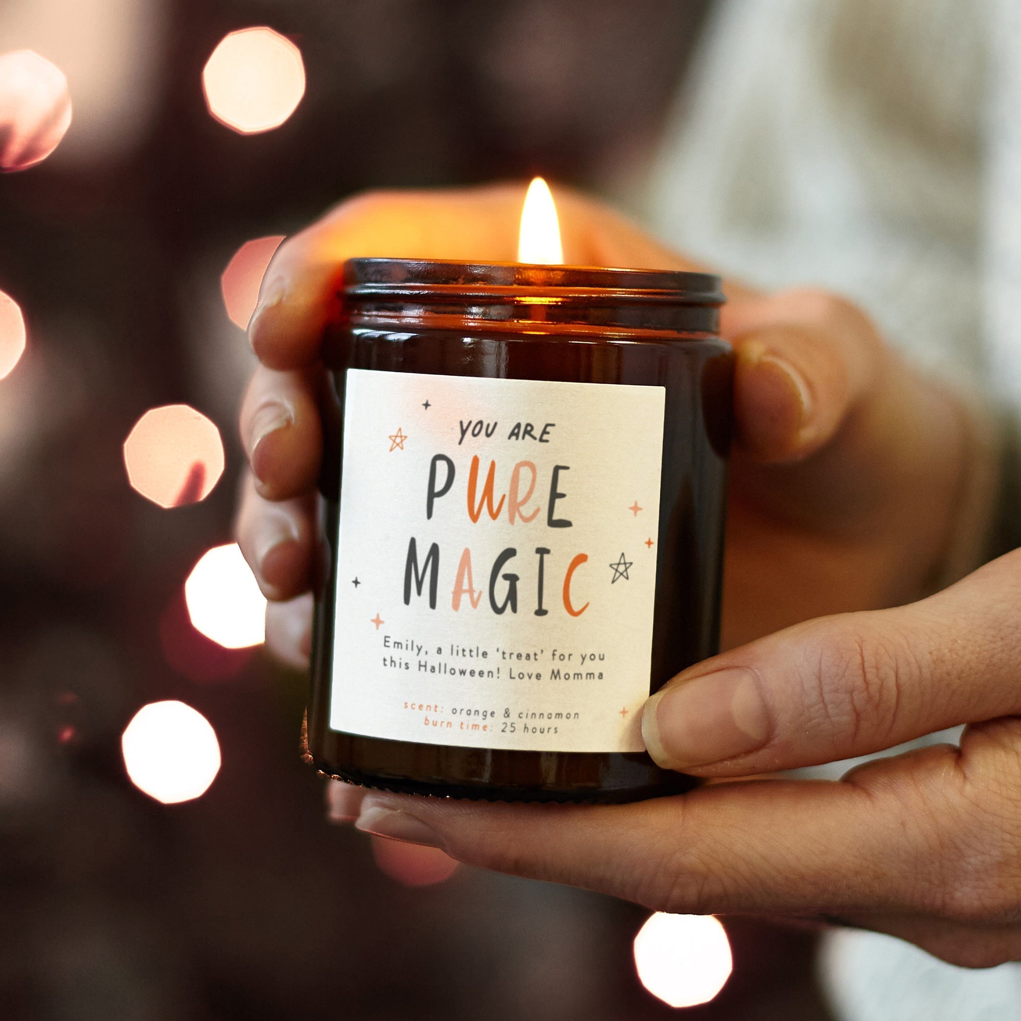 Halloween Gift For Her You Are Pure Magic Candle Cute Spooky Decor Birthday Gift Ready