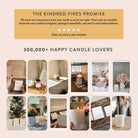 Kindred Fires Stella scented jar candle range