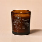 Birthday Gift Personalised Birth Flower Candle for Her – Luxury Gift Box, Ready to Gift UK