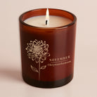 Birth Flower Gift Candle – Engraved Amber Glow Candle in Luxury Gift Box for Birthday or Thanks
