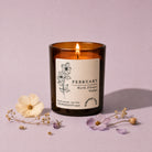 Birthday Gift Birth Flower Candle in Luxury Gift Box – Refillable Scented Gift Ready