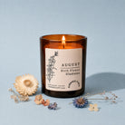 Birthday Gift Birth Flower Candle in Luxury Gift Box – Refillable Scented Gift Ready