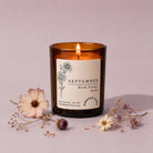 Birthday Gift Birth Flower Candle in Luxury Gift Box – Refillable Scented Gift Ready