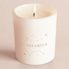 Birthday Gift Constellation Candle for Her with White Glow Light in Luxury Gift Box