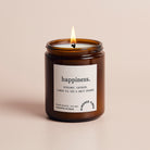 Birthday Gift Happiness Essential Oil Blend Jar Candle Aromatherapy Luxury Gift Box