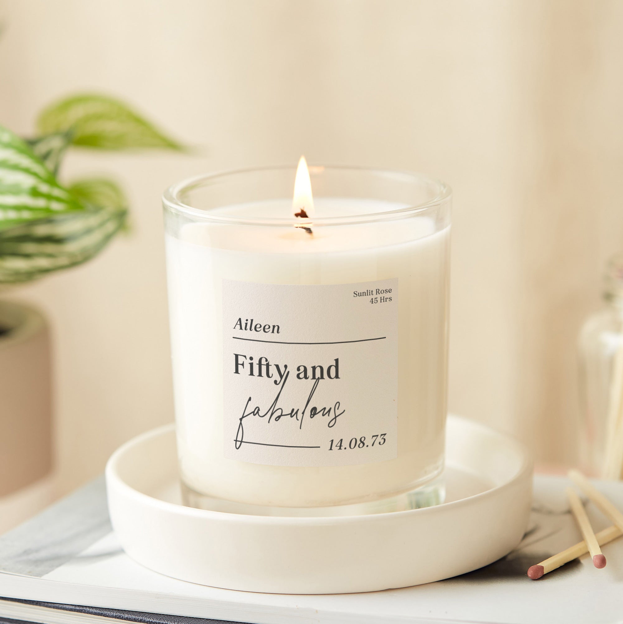 Birthday Gift for Her - Any Age and Fabulous Candle with Luxury Gift-Ready Packaging