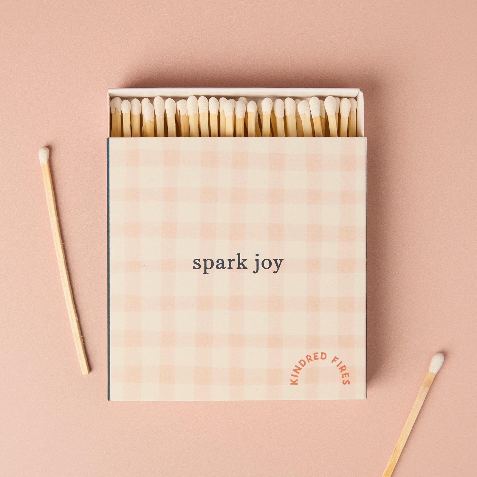Birthday Thank You Gift Kindred Fires Large Matchbox Spark Joy Luxury Gift Box
