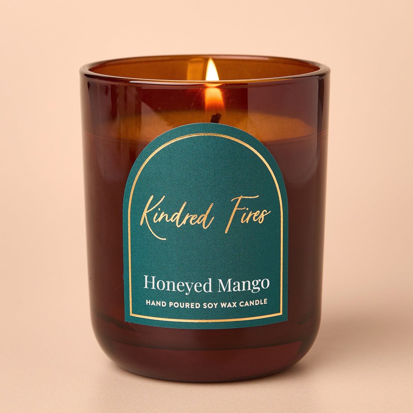 Birthday Thank You Wedding Gift Honeyed Mango Scented Candle in Luxury Gift Box