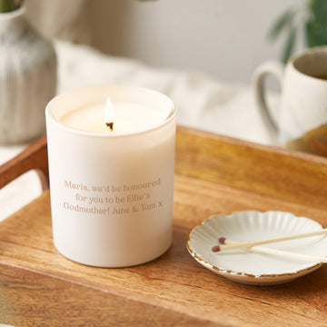 Will You Be My Godmother Gift Luxury Candle