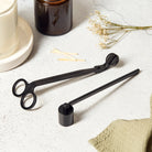 Candle Care Accessory Set Gift with Trimmer and Snuffer in Luxury Box, Perfect Present
