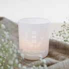 Christening Gift Personalised Tea Light Holder Luxury Candle Keepsake in Gift Box