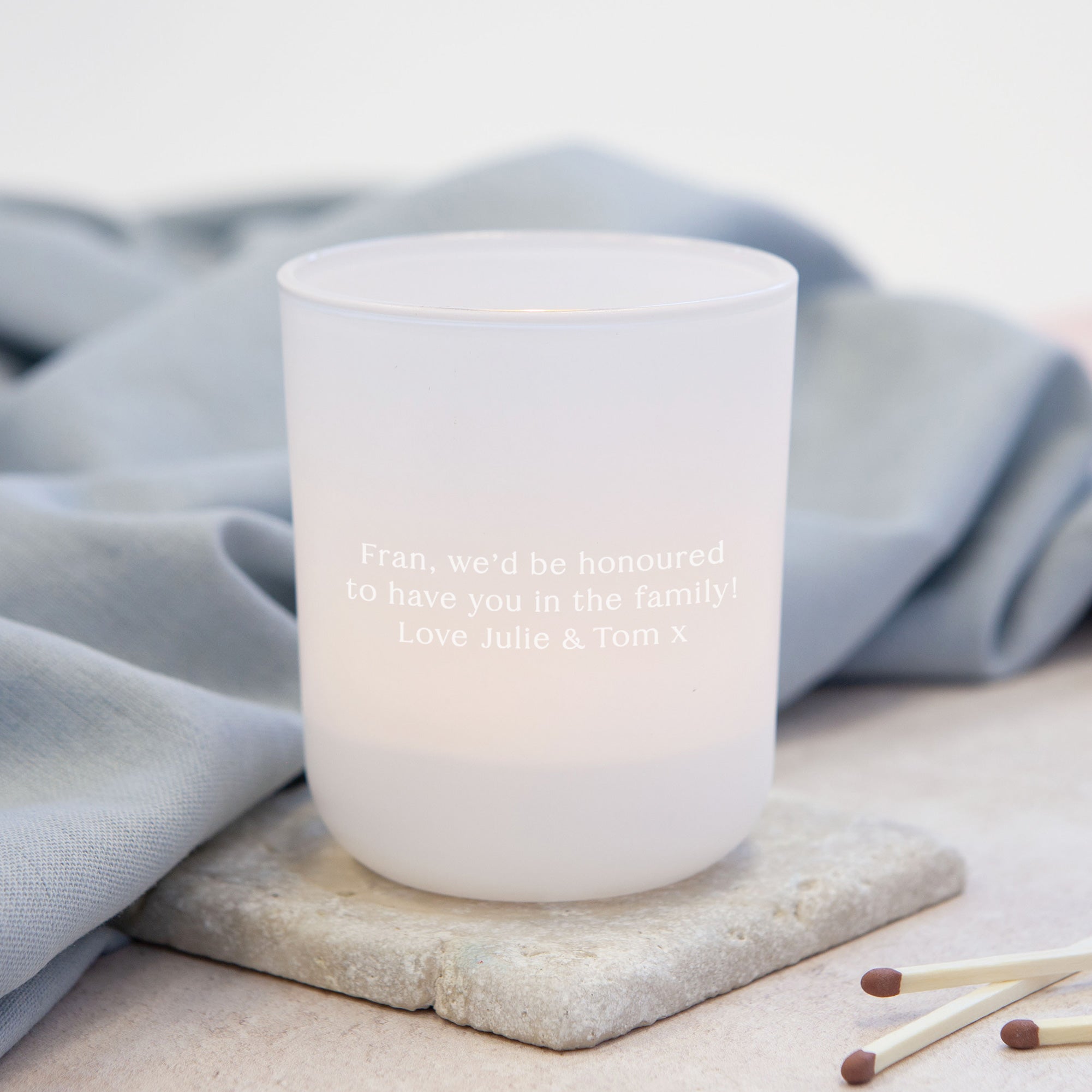 Christening Gift Will You Be My Godmother Tea Light Holder Luxury Gift Ready Boxed