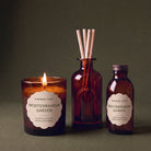 Mediterranean Garden Large Refillable Soy Candle & Reed Diffuser Bundle
