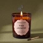Large Refillable Soy Candle & Reed Diffuser Bundle - Pink Jasmine