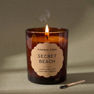 Large Refillable Soy Candle & Reed Diffuser Bundle - Secret Beach