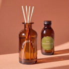 Large Refillable Soy Candle & Reed Diffuser Bundle - The Greenhouse
