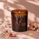 Engagement Gift Candle with Initials – Personalised, Refillable, Luxury Gift-Ready Box