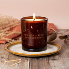 Halloween Gift Hocus Pocus Scented Candle - Engraved Luxury Gift-Ready Packaging