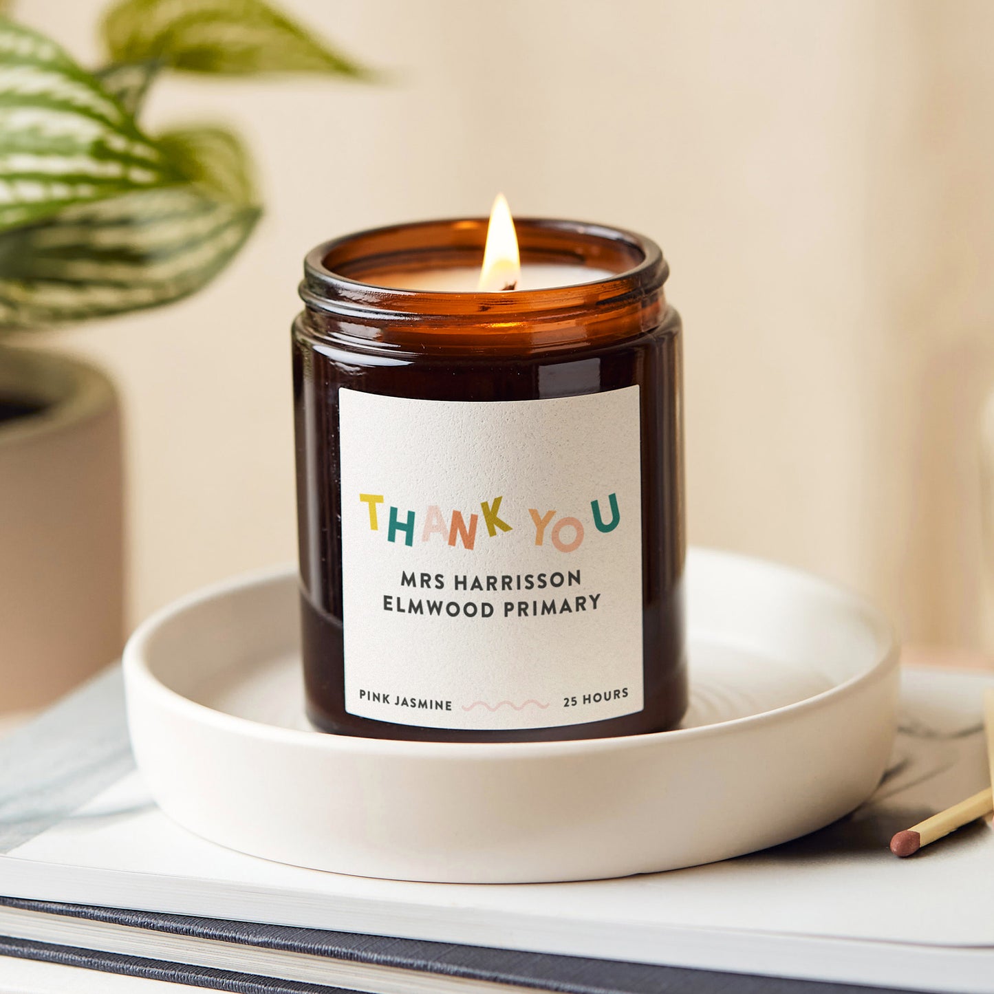 Teacher Gift Wax Scented Candle
