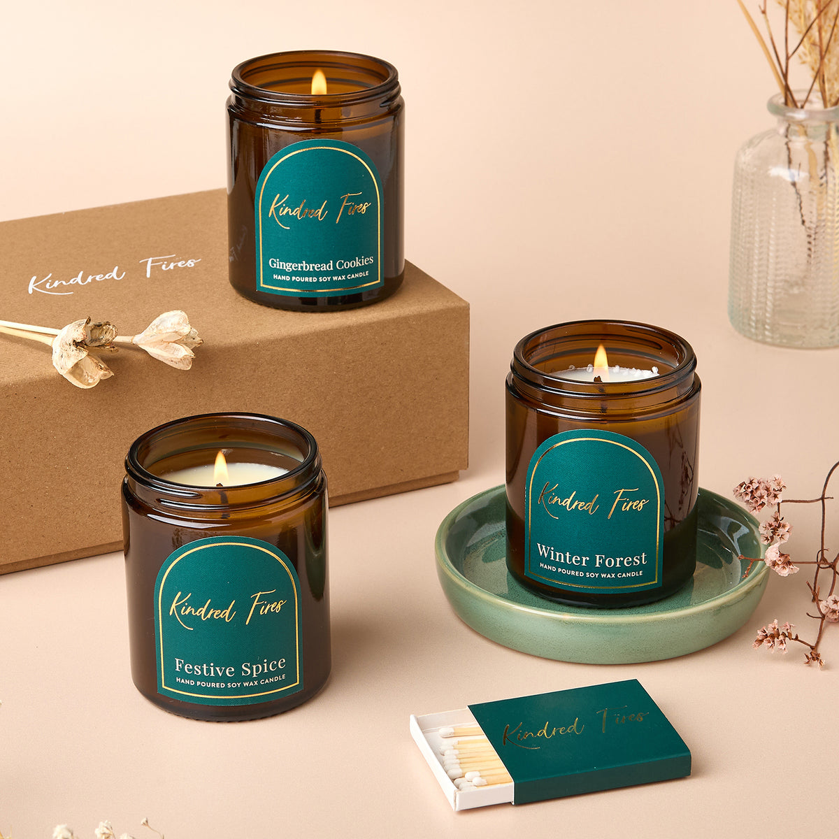 Candle Lover’s Trio Candle Gift Set