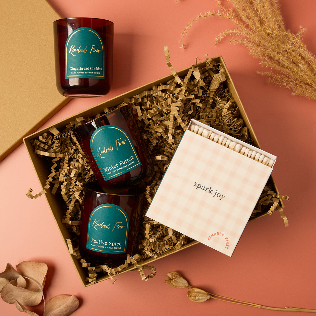 Christmas Candles Trio Gift Set