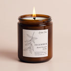 Birth Flower Birthday Gift Jar Candle