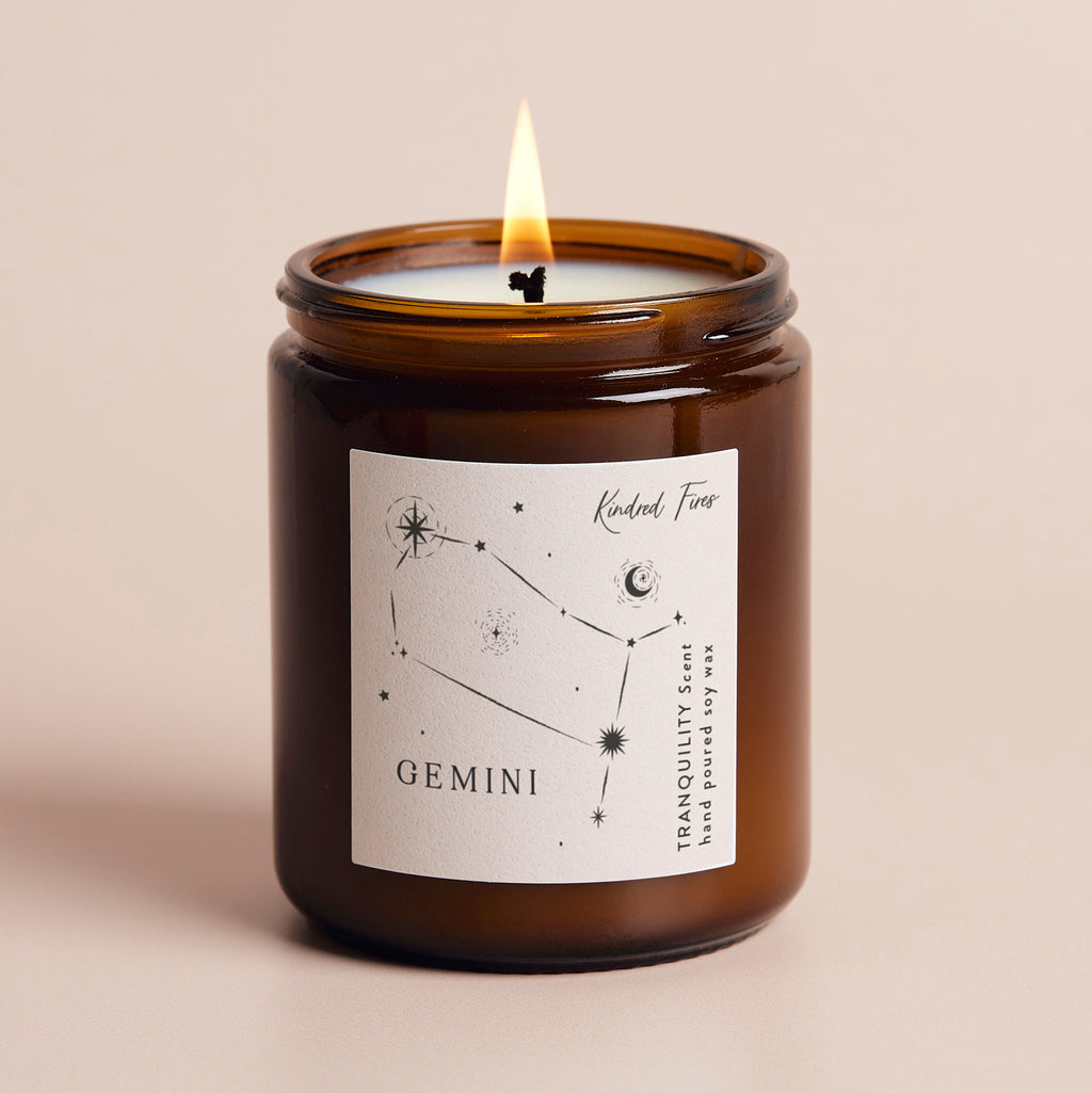 Constellation Birthday Gift Jar Candle