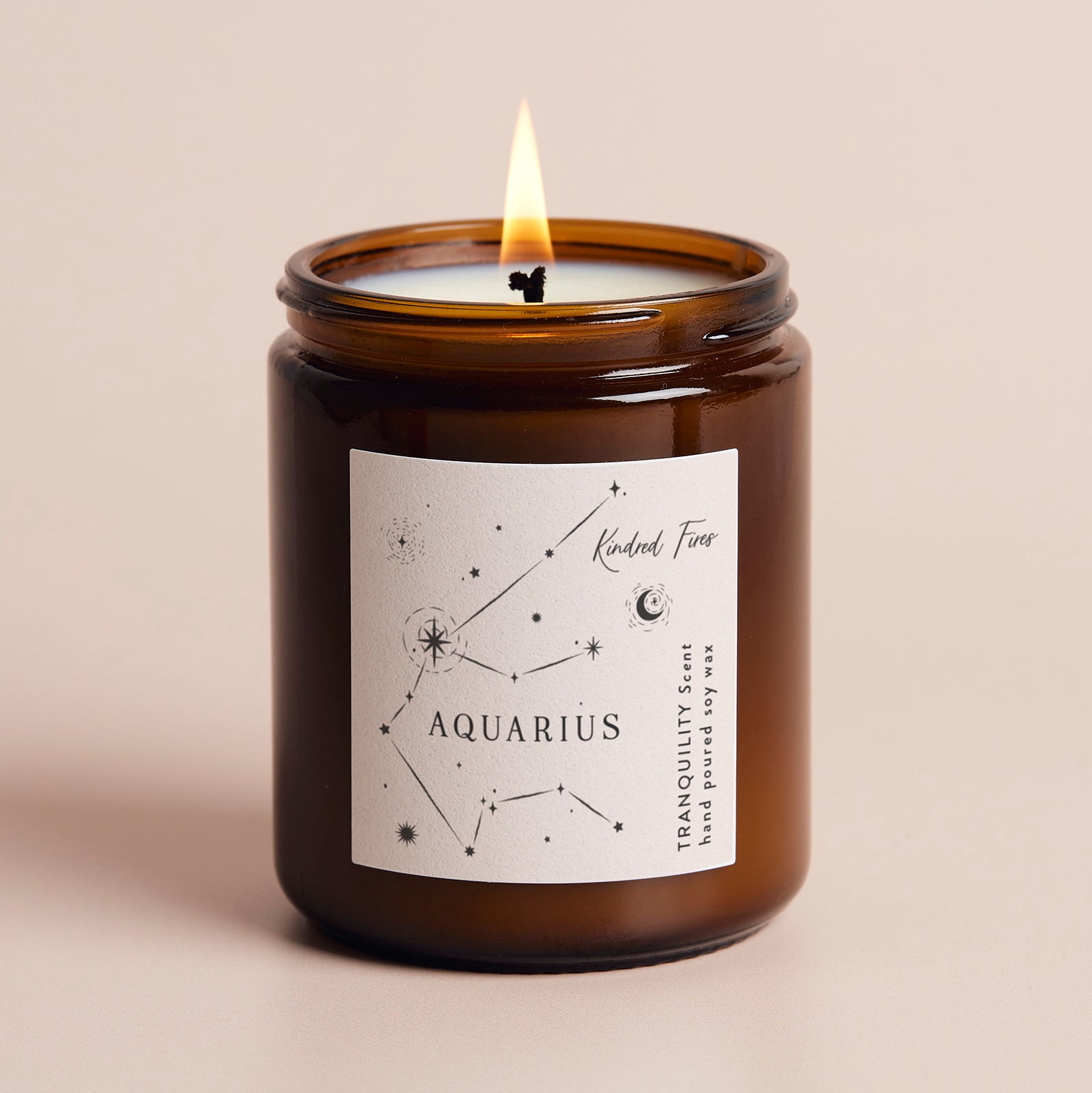 Constellation Birthday Gift Jar Candle