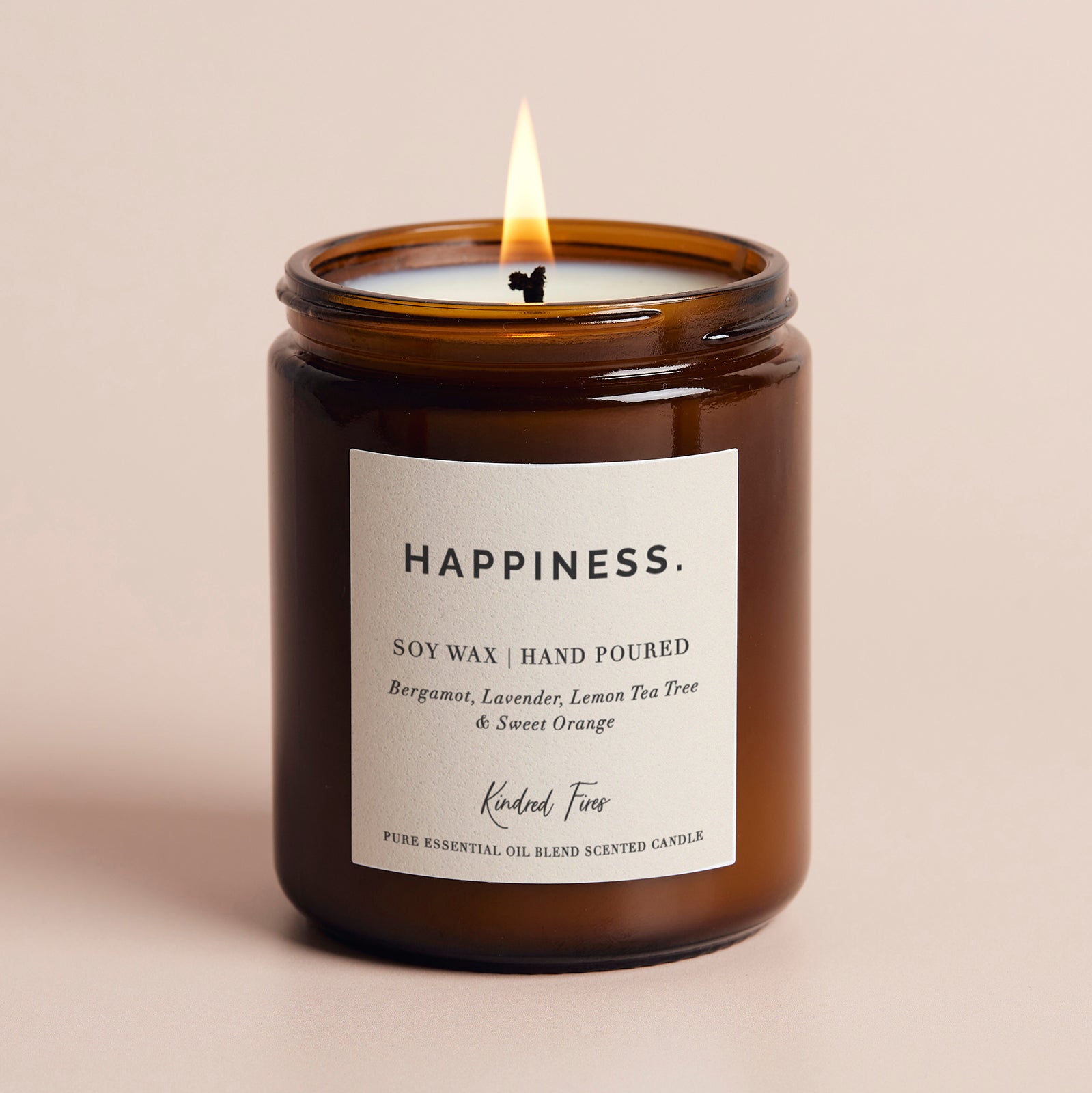 Happiness Essential Oil Blend Jar Candle