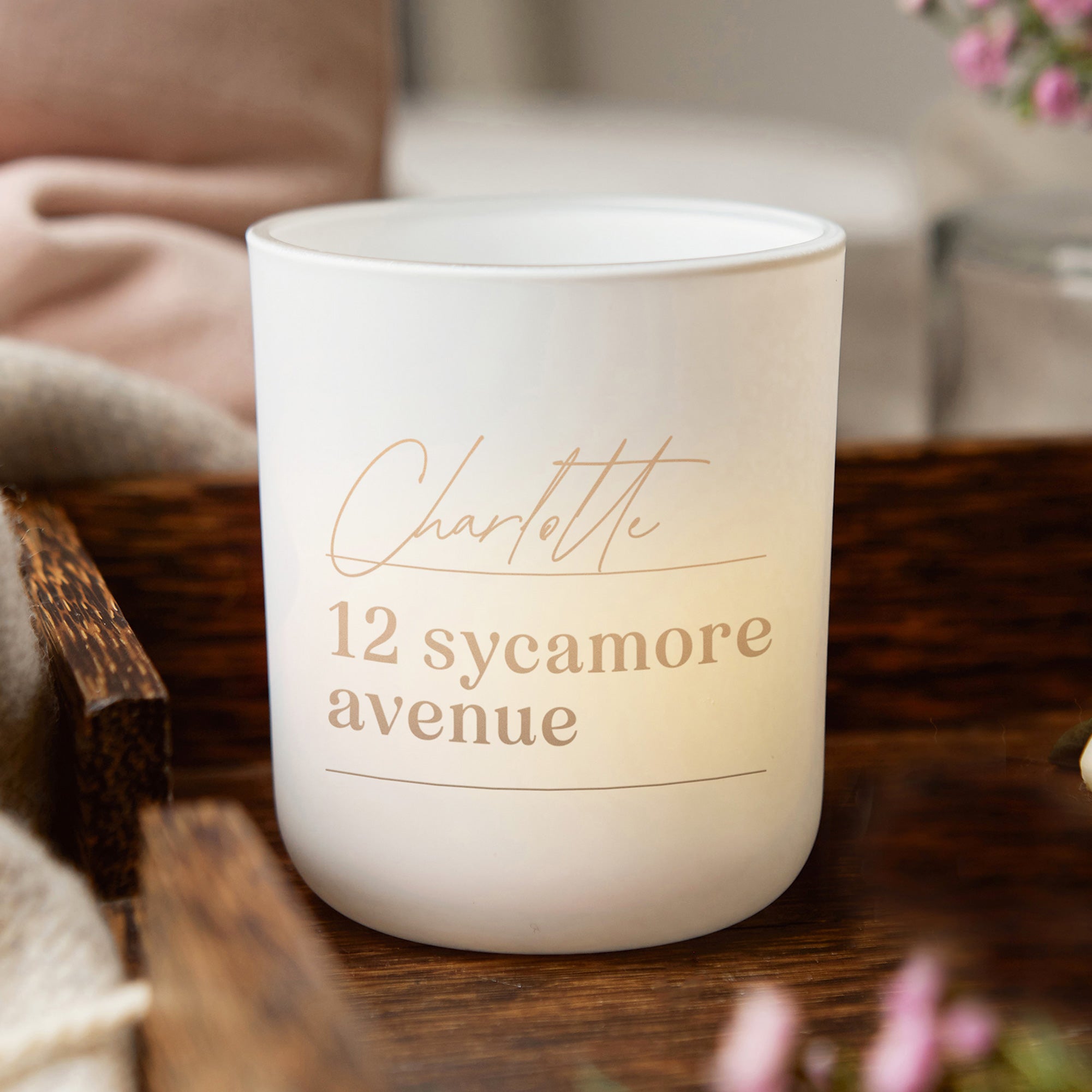 New Home Gift Keepsake Tealight Holder – Personalised, Gift-Ready Luxury Packaging