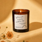 Wedding Gift Candle With Love On Wedding Day - Personalised, Refillable, Luxury Box Gift