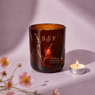Wedding Gift Initials Tealight Holder Personalised Soy Candle Refillable Luxury Box