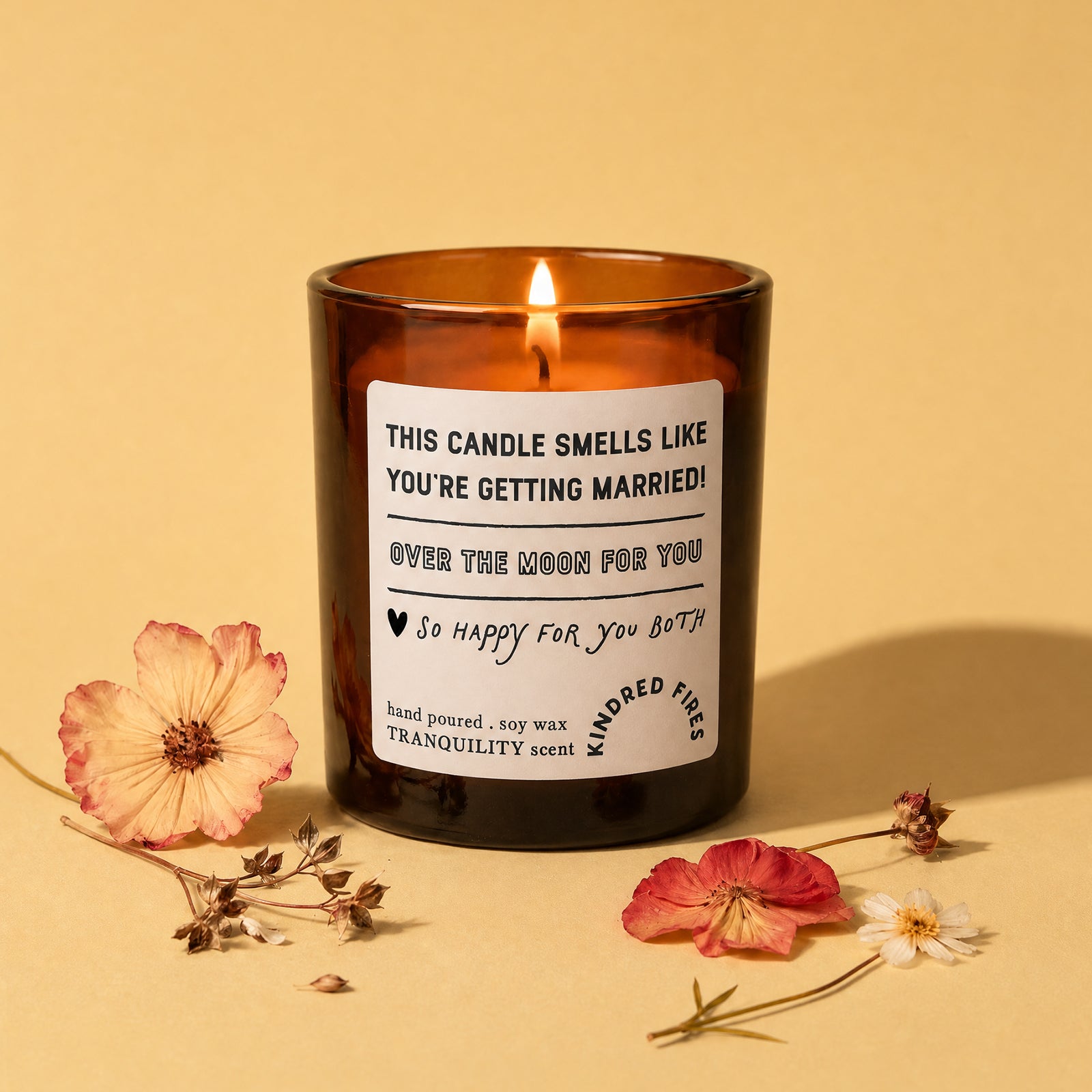 Wedding & Engagement Gift Candle Smells Like You're Getting Married Refillable Luxury Box