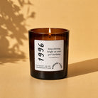 Birthday Gift for Her Any Year Amber Scented Soy Wax Candle in Luxury Gift-Ready Box Refillable