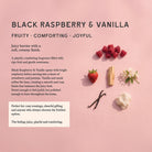 Black Raspberry & Vanilla scent