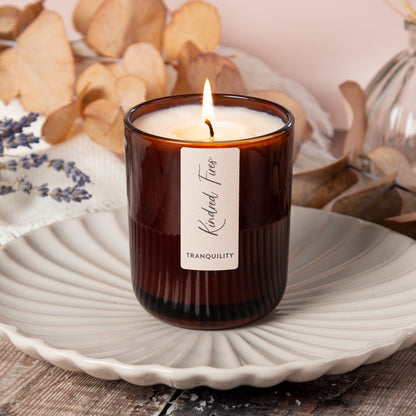 Tranquility Scented Amber Candle