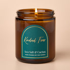 Sea Salt Cactus Scented Jar Candle Apothecary Home Fragrance
