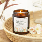 Thank You Gift Nursery Teacher Personalised Soy Wax Candle Luxury Gift Box Ready