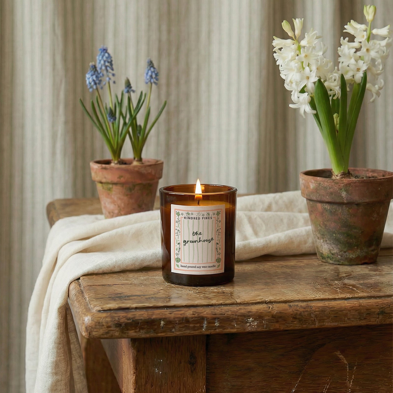The Greenhouse Scented Candle And Reed Diffuser Gift Set For Her
