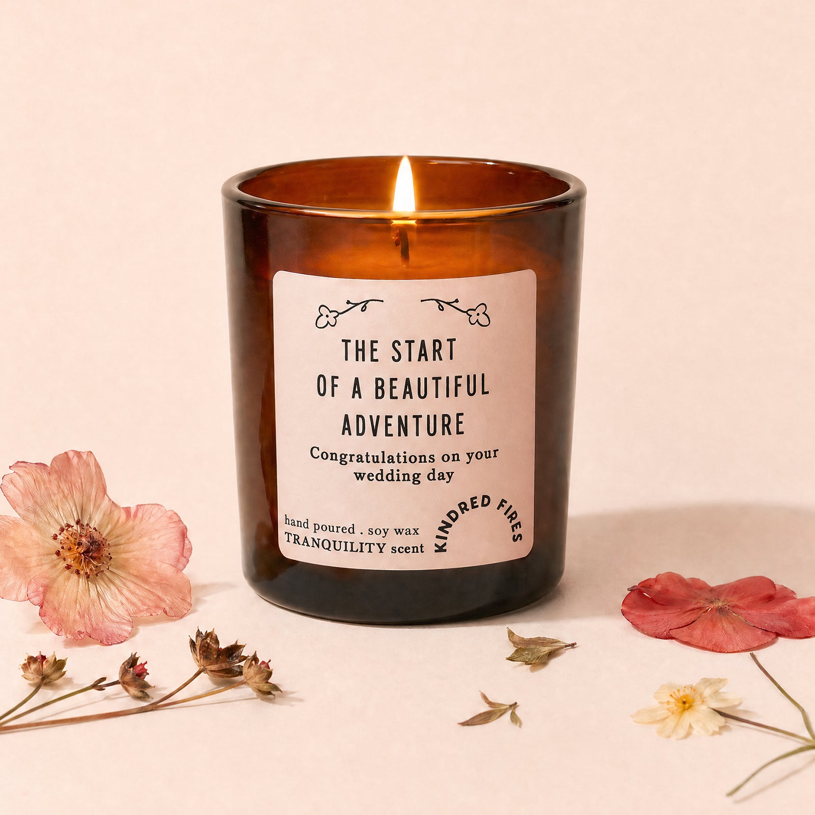 Wedding Gift Adventure Candle Luxury Scented Refillable in Gift-Ready Packaging