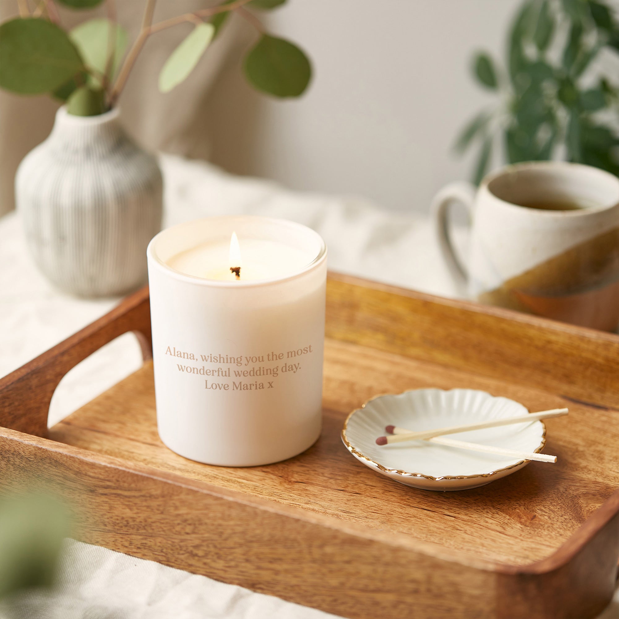 Wedding Gift Goddaughter Keepsake Candle – Luxury Personalised Gift in Gift-Ready Box