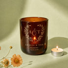 Wedding Gift Tea Light Holder with Candles – Personalised, Refillable, Luxury Gift Box Included