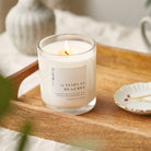 10th Anniversary Gift Candle for Couples – Personalised Soy Wax Candle in Luxury Box