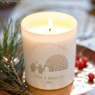 1st Christmas Together Candle - Kindred Fires