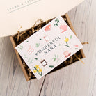 Birthday Gift Personalised Candle Set for Nana with Jar Candle, Matches & Bath Salts in Luxury Box