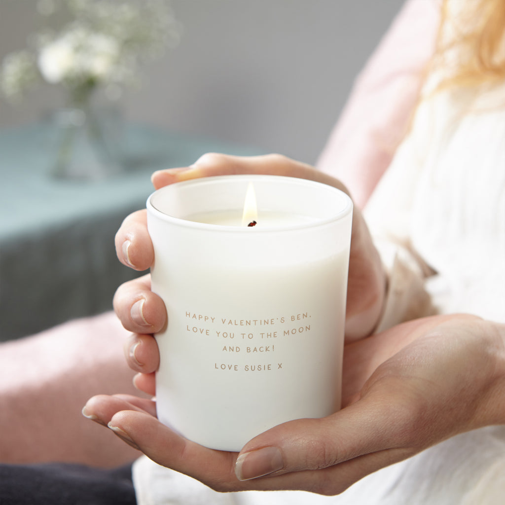 Custom Map Gift Bespoke Map Candle Heart Map Candle