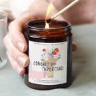 Congratulations Gift - Congrats You Superstar Jar Candle in Luxury Gift-Ready Packaging